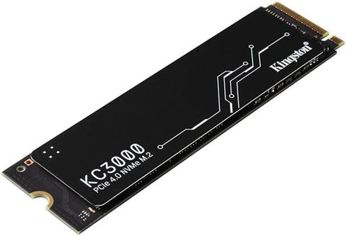 Kingston KC3000 PCIe 4.0 NVMe M.2 1024 GB SSD - تخزين عالي الأداء لأجهزة الكمبيوتر المكتبية والكمبيوتر المحمول -SKC3000S/1024G in Saudi Arabia