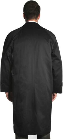 Jean Paul Germain Big and Tall Buster Three-Season Overcoat (54 Reg, Black) in Saudi Arabia