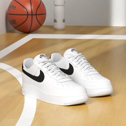 Nike Men's Air Force 1 '07 An20 Basketball Shoe, White/White-summit White-vast, 10 in Saudi Arabia