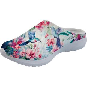 Forchrinse Cute Dog Paw Printed Garden Shoes Clogs Non-Slip Chef Nursing Doctor Shoes Sandals for Men Women in Saudi Arabia