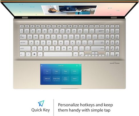 ASUS VivoBook S15 S532 Thin & Light Laptop, 15.6" FHD, Intel Core i5-10210U CPU, 8GB DDR4 RAM, 512GB PCIe SSD, Windows 10 Home, IR camera, S532FA-DH55, Transparent Silver-Metal in Saudi Arabia