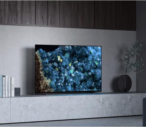 تلفزيون Sony XR55A80K Bravia XR A80K مقاس 55 بوصة 4K HDR OLED الذكي حزمة طراز 2022 مع خدمات تثبيت TaskRabbit + حامل حائط Deco Mount + كابلات HDMI + محول Surge in Saudi Arabia