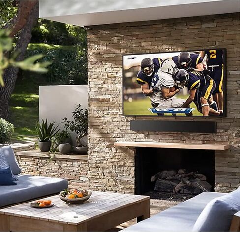 SAMSUNG QN55LST7TAFXZA 55 inch The Terrace QLED 4K UHD HDR Smart Tv (Renewed) Bundle with 2 YR CPS Enhanced Protection Pack in Saudi Arabia