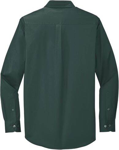 Port Authority Men's Tall Long Sleeve Easy Care Shirt 2XLT White/Light Stone in Saudi Arabia