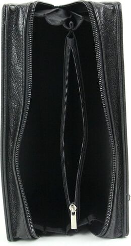 Black Vinyl Frankenstein Book Handbag Novelty Clutch Purse Crossbody Bag Mary Shelley in Saudi Arabia
