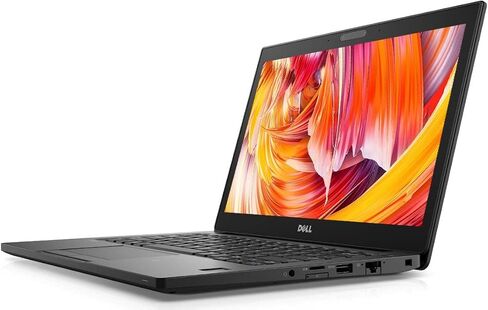 Dell Latitude 7280 Intel Core i7-6600U X2 2.6GHz 16GB 256GB SSD 12.5', Black (Renewed) in Saudi Arabia