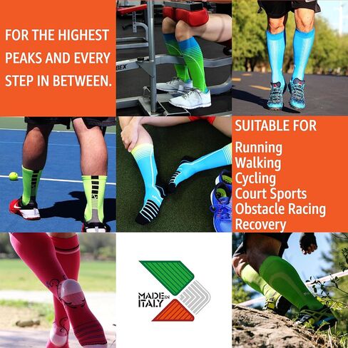 Vitalsox Unisex Patented Graduated Compression Socks, Stardust Multi, Large, Blue in Kuwait