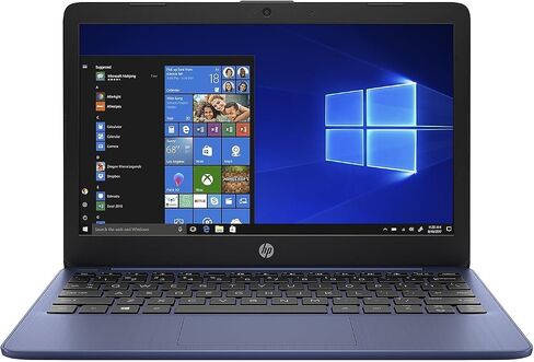 HP لابتوب ستريم 11 انش، انتل سيليرون N4020، انتل UHD جرافيكس 600، ذاكرة رام 4 جيجا، ذاكرة اي ام ام سي 64 جيجا، ويندوز 11 هوم في وضع اس (11-ak0030nr، ازرق ملكي) in Saudi Arabia