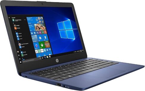 HP لابتوب ستريم 11 انش، انتل سيليرون N4020، انتل UHD جرافيكس 600، ذاكرة رام 4 جيجا، ذاكرة اي ام ام سي 64 جيجا، ويندوز 11 هوم في وضع اس (11-ak0030nr، ازرق ملكي) in Saudi Arabia