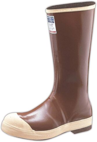 Servus 15" Neoprene Steel Toe Men's Work Boots with Chevron Outsole, Copper & Tan (22214) in Saudi Arabia