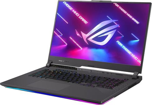 ASUS ROG Strix Scar 17 (2023) كمبيوتر محمول للألعاب، شاشة 17.3 بوصة QHD 240 هرتز/3 مللي ثانية، شاشة DCI-P3 بنسبة 100%، GeForce RTX 4090، AMD Ryzen97945HX، 32 جيجابايت DDR5، 1 تيرابايت PCIe SSD، Wi-Fi 6E، Windows 11 Pro، G733PY-XS96 in Saudi Arabia