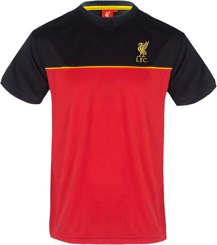 Liverpool Football Club Official Soccer Gift Mens Poly Training Kit T-Shirt in Kuwait
