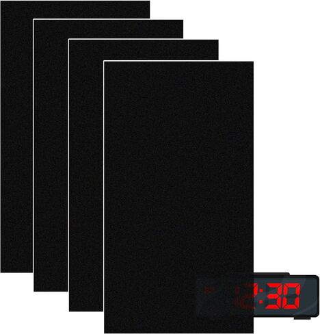 FLANCCI LED Light Blocking Stickers, Light Dimming LED Filters, (6 Sheets) Dimming Sheets for Routers, LED Covers Blackout, Dimming 50% ~ 80% of LED Lights (6Sheets = 3 Cut Out + 3 Uncut) in Saudi Arabia
