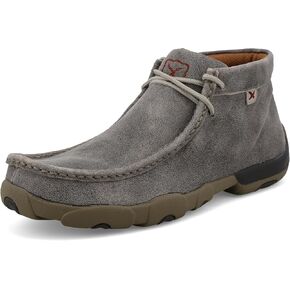 Twisted X Men's Chukka Driving Moc, Grey, 7.5M in Saudi Arabia