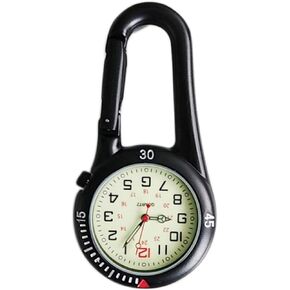 Amyto Clip On Outdoor Quartz Watches Carabiner Watches Come with Extra Battery