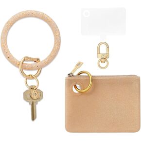 Mini Pouch Wristlet – Small Zipper Pouch with Phone Connector for On-the-Go Essentials