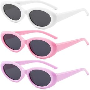 EyeBuddy 3 حزم الأطفال نظارة شمسية-100 ٪ UV400 حماية النظارات الشمسية المستقطبة ، والنظارات الشمسية الفتيات خفيفة الوزن 5-10