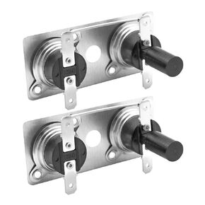 RV Water Heater Thermostat Switch Compatible with Suburban 232306,RV Water Heater Parts 120V T-Stat/Limi -2PCS
