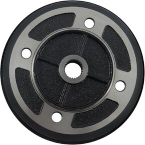 WFLNHB Front Rear Brake Drum Replacement for Kawasaki Mule 2010 2500 2510 1993-2001 41038-1227
