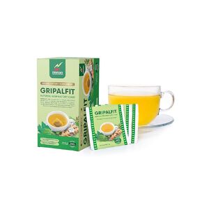 GRIPALFIT Natural Mix | 30 Tea Bags | Naturally Aids in Soothing the Throat and Seasonal Respiratory Discomfort - Single Pack