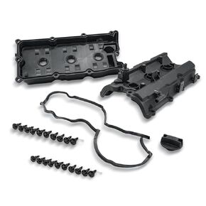 Left and Right Engine Valve Covers and Gaskets Set Compatible with 2003-2006 Infiniti G35, Nissan 350Z, 2006-2008 Infiniti M35, 2003-2008 Infiniti FX35 (V6 3.5L) -OE# 13264AM610 13264AM600