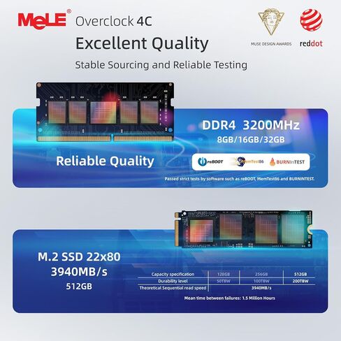 MeLE Quieter3Q Fanless Mini PC Windows 11 pro Celeron N5105 16GB 512GB, Portable Desktop HDMI Wifi6 Gigabit Ethernet, Micro PC Unlock Bios Auto Power on, SSD PXE on Astrophotography Telephotography in Saudi Arabia