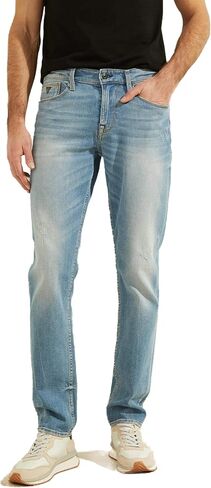 GUESS Men's Slim Taper Basic 5Pkt, Jackson Wash, 032 in Saudi Arabia