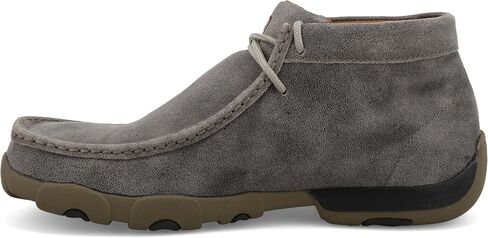 Twisted X Men's Chukka Driving Moc, Grey, 7.5M in Saudi Arabia