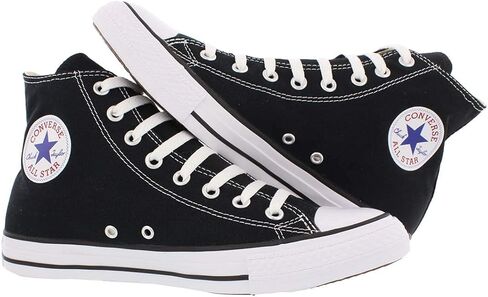 Converse Men's Chuck Taylor All Star Core Hi, Black, 10.5 Women/8.5 Men in Saudi Arabia