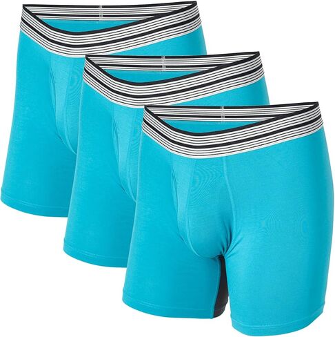 Mr. Davis Men's Standard Cut Boxer Brief Underwear - 3 Pack in Saudi Arabia