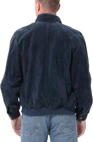 BGSD Men City Lambskin Leather Bomber Jacket (Regular and Big & Tall) in Saudi Arabia