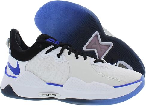 Nike Pg 5 Unisex Shoes Size 10, Color: Black/Black/White Volt in Saudi Arabia