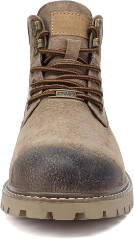 EYUSHIJIA Mens Hiking Boots Waterproof Outdoor Non-Slip Sneakers Low Top Trailing Trekking Walking Shoes(10.5, Brown-01) in Kuwait