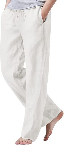 IWOO LINEN PANTS MEN DASAL in Kuwait