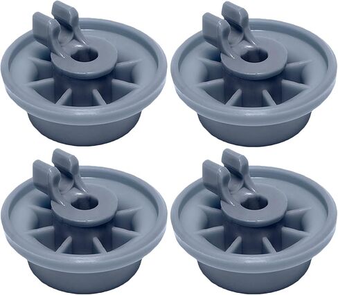 00165314 165314 Dishwasher Rack Wheels (8-Pack) by PartsBroz - Compatible Gaggenau, Kenmore, Thermador, Bosch Dishwasher Replacement Parts - Replaces AP2802428, PS3439123 - Upgraded, Durable Model in Saudi Arabia