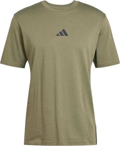 adidas Men's Essentials Single Jersey 3-Stripes T-Shirt in Kuwait