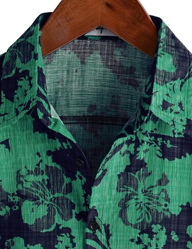 VATPAVE Mens Casual Hawaiian Floral Shirts Short Sleeve Button Down Tropical Shirts Beach Summer Shirts in Saudi Arabia