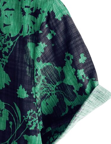 VATPAVE Mens Casual Hawaiian Floral Shirts Short Sleeve Button Down Tropical Shirts Beach Summer Shirts in Saudi Arabia