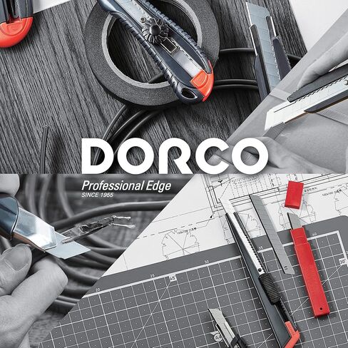 10 قطع، شفرة ذات حافة واحدة ذات جودة احترافية من DORCO - حافة حادة من الفولاذ الكربوني مع مقبض من الألومنيوم in Kuwait