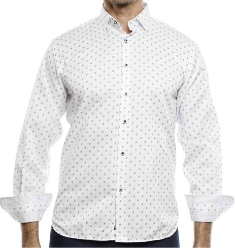 Luchiano Visconti Long Sleeve Sport Shirt in Kuwait