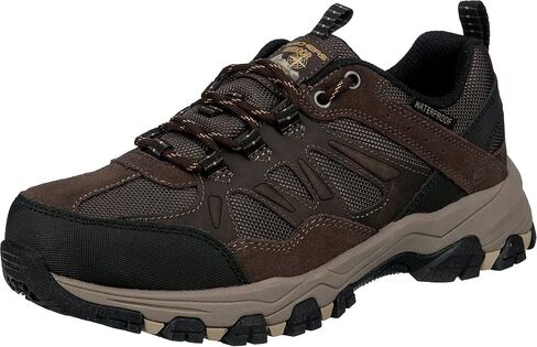Skechers Men's Selmen-Enago Trail Oxford Hiking Shoe, Black, 12 Medium US in Saudi Arabia