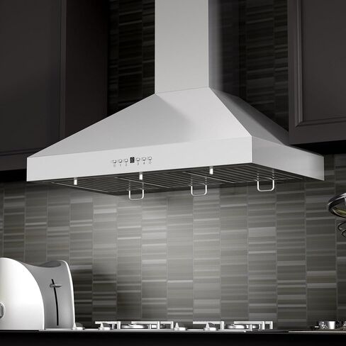ZLINE 42 in. Convertible Vent Wall Mount Range Hood in Stainless Steel with Crown Molding (KL3CRN-42) in Saudi Arabia