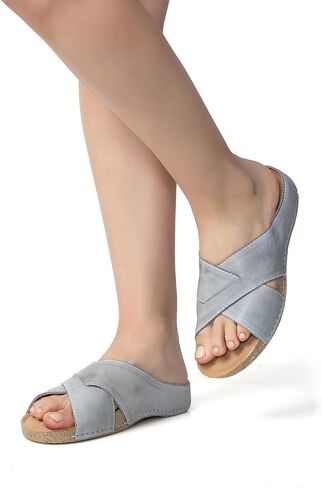 Antelope Women's Sansa Leather Flip-Flop Sandals in Saudi Arabia