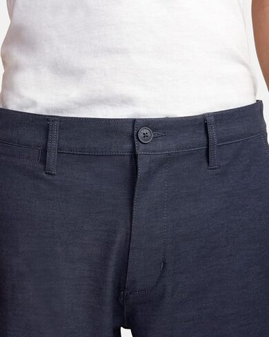 RVCA Men's Back in Hybrid Short, Khaki, 34 in Saudi Arabia
