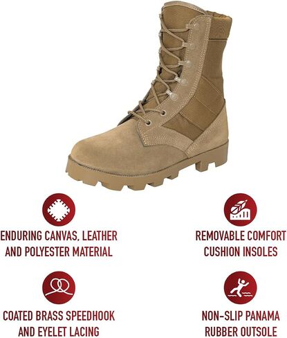 روثكو جي. حذاء الغابة العسكري من نوع Speedlace Combat Jungle Boot in Kuwait