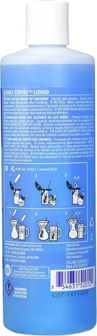 Urnex Clearly Coffee Pot Cleaner - 3 Pack - Made in The USA - French Press Liquid Cleaner for Glass Bowls Airpots Satellite Brewers and Thermal Servers Removes Coffee Oils in Saudi Arabia