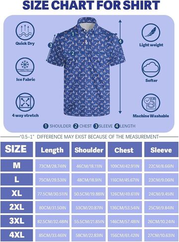 Golf Polo Shirts for Men Funny Short Sleeve Polo Shirts Golf Gifts Quick Dry Moisture Wicking Mens Hawaiian Polos Shirt in Saudi Arabia