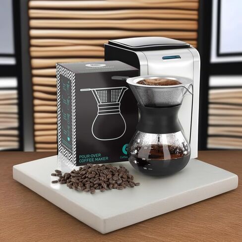 Coffee Gator Pour Over Coffee Maker Portable - 10.5oz in Kuwait