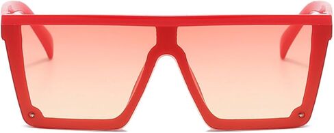 Square Oversized Sunglasses for girls boys, Fashion Flat Top Big Frame Shades Sunglasses for kids in Kuwait