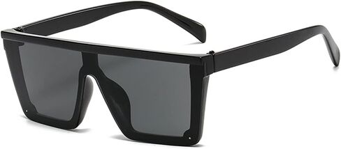 Square Oversized Sunglasses for girls boys, Fashion Flat Top Big Frame Shades Sunglasses for kids in Kuwait